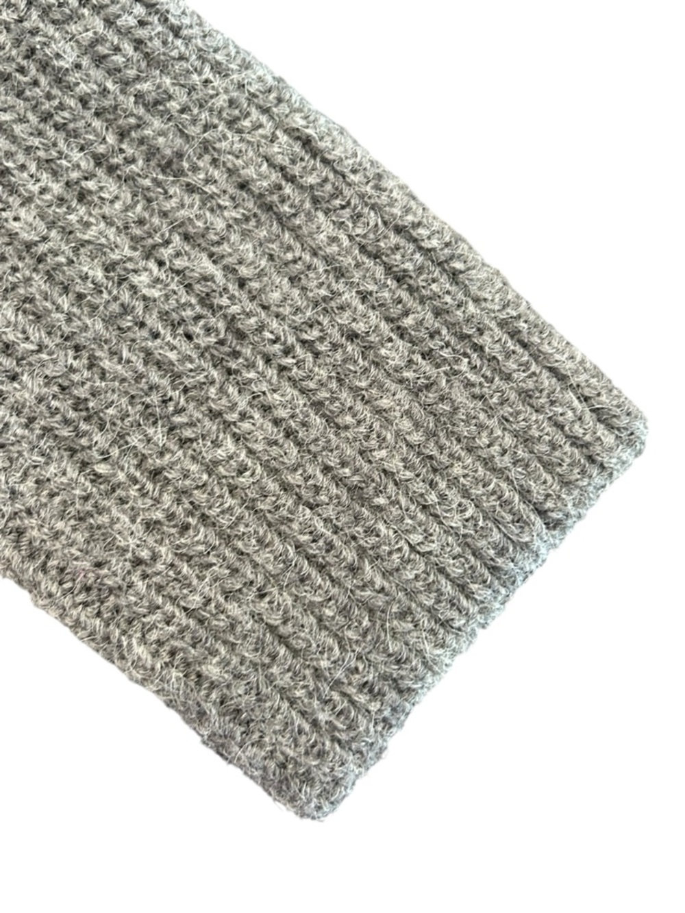 Rag & Bone Madix Wool & Alpaca Blend Sweater Polo Grey Size M - Picture 8 of 12